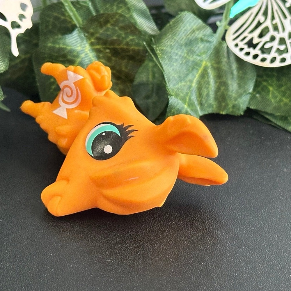 Littlest Pet Shop LPS G4 3320 Orange Blindbag Llama Alpaca Candy Swirl - Picture 3 of 4